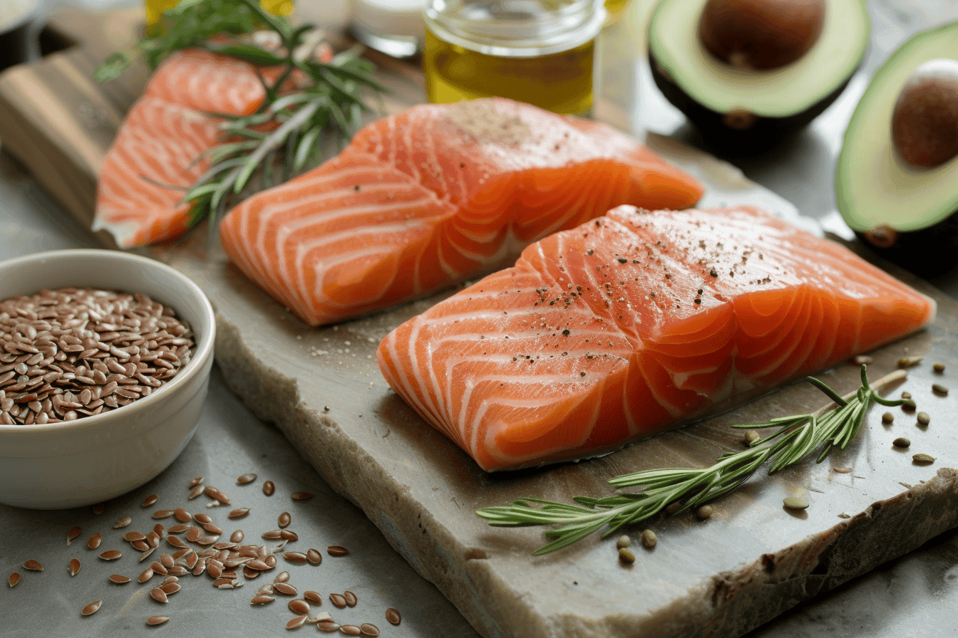 Salmon, Avocado, and Oils for Keto Health