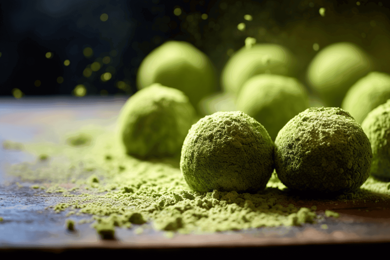 Avocado Matcha Fat Bombs