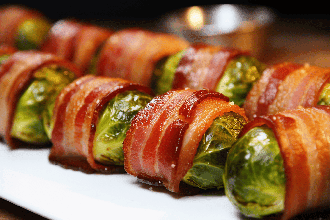 Bacon Wrapped Brussels Sprouts