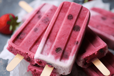 Keto Berry Coconut Creamsicle