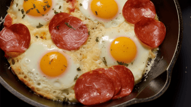 Keto Breakfast Pizza