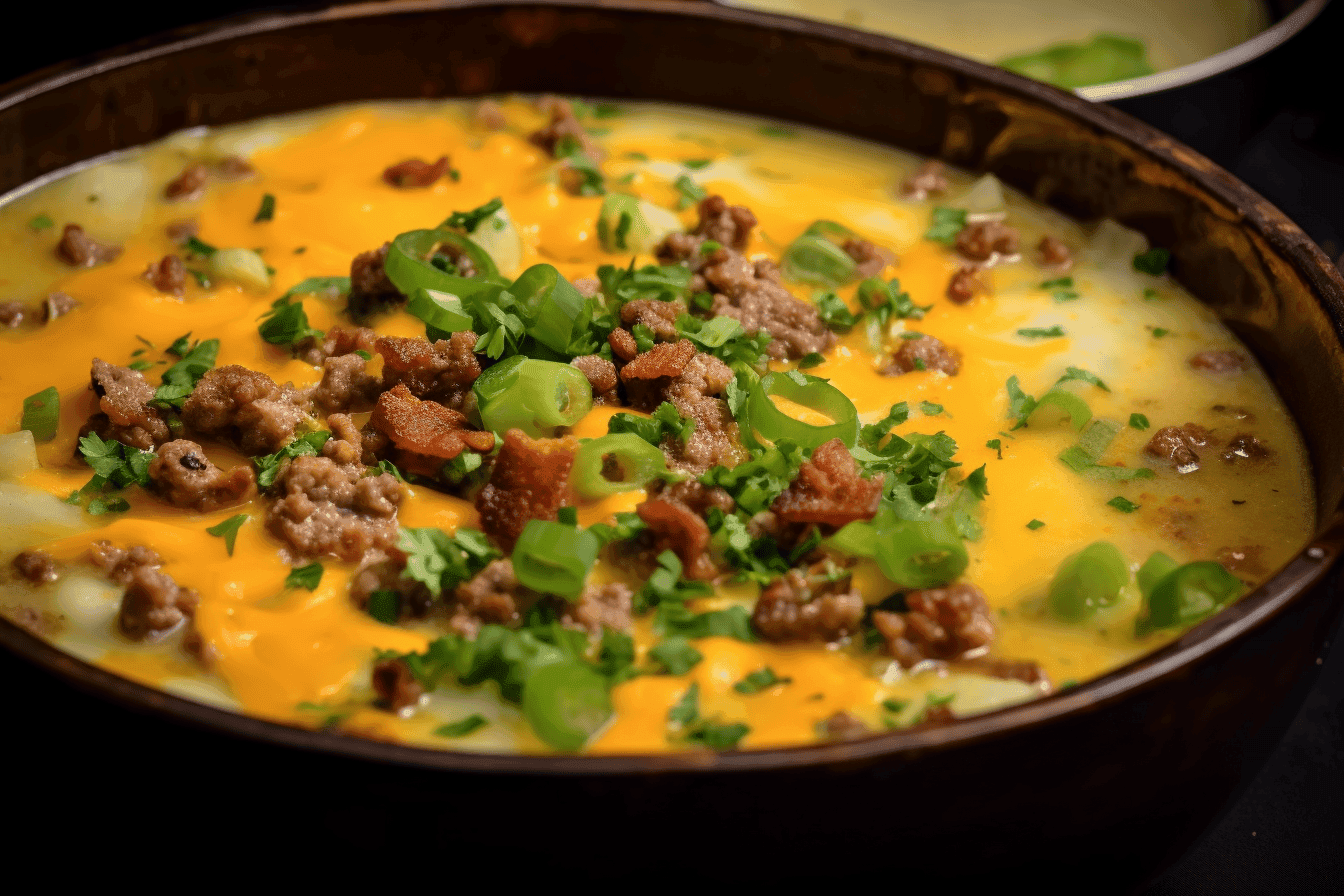 Cheeseburger Soup