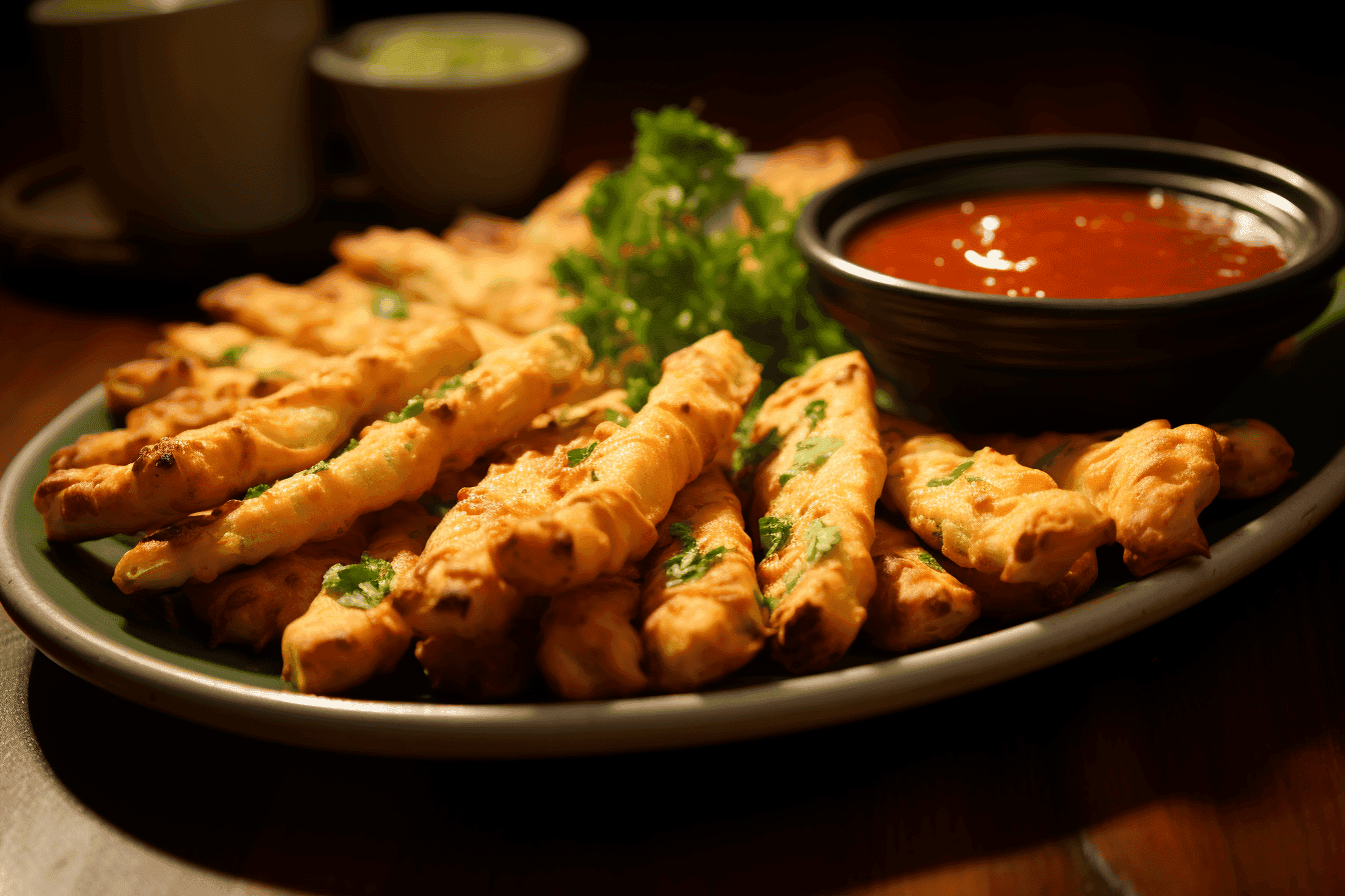 Cheesy Garlic Chaffle Sticks