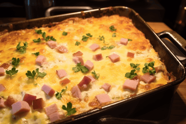 Keto Chicken Cordon Bleu Casserole