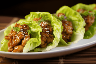 Keto Chicken Lettuce Wraps