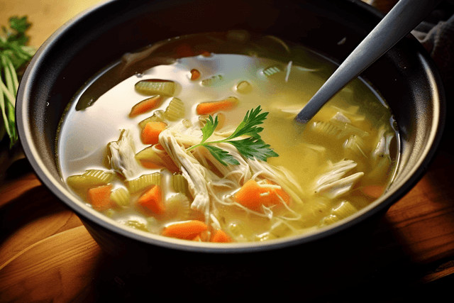 Keto Chicken Soup 