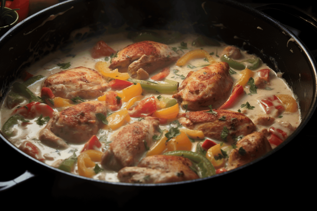 Creamy Chicken Scampi