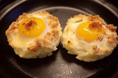 Keto Eggs in a Cloud