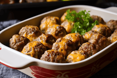 Keto Holiday Sausage Balls