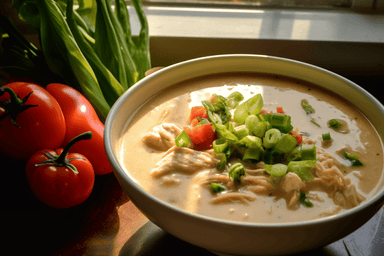Keto Instant Pot Queso Chicken Soup