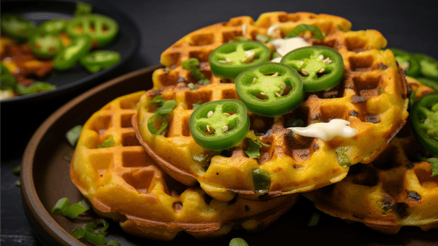 Lazy Keto Jalapeno Popper Chaffle Recipe