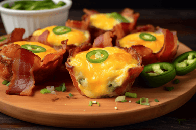 Keto Jalapeno Popper Egg Cups