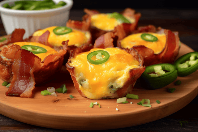 Keto Jalapeno Popper Egg Cups