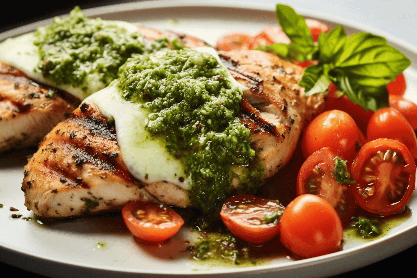 Lazy Pesto Chicken