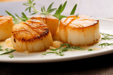Keto Lemon Butter Scallops