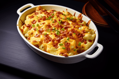Keto Loaded Cheesy Cauliflower