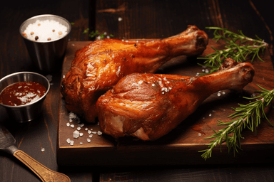 Keto Oven Roasted Turkey Leg