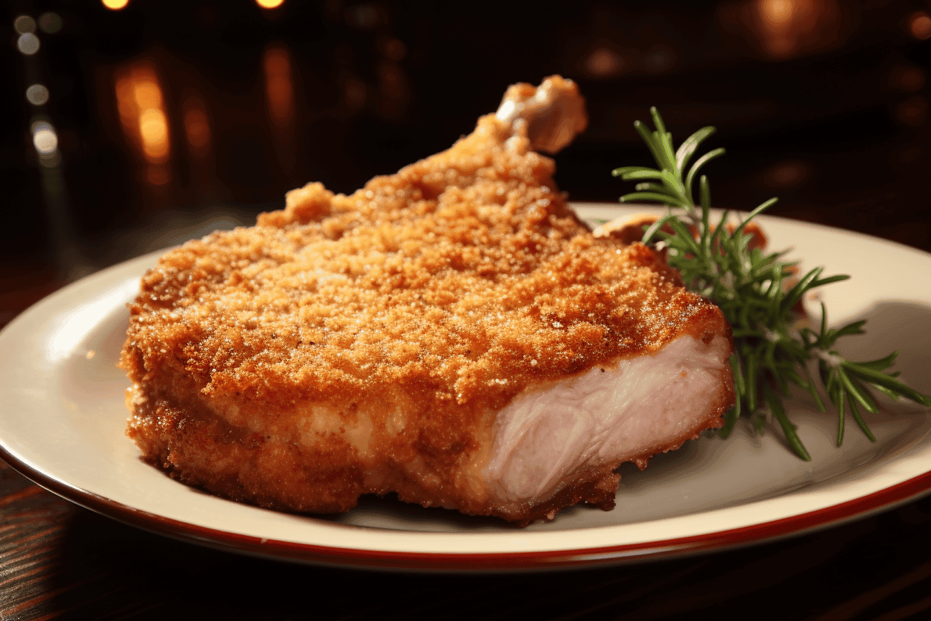 Parmesan Encrusted Pork Chops
