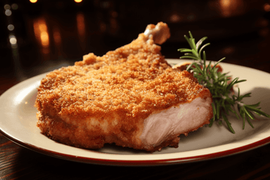 Keto Parmesan Encrusted Pork Chops