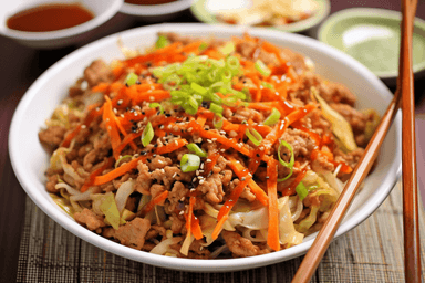 Keto Pork Egg Roll in a Bowl