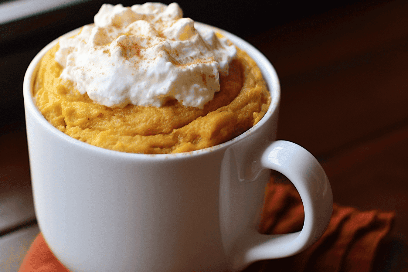 Pumpkin Chai Mug Cake