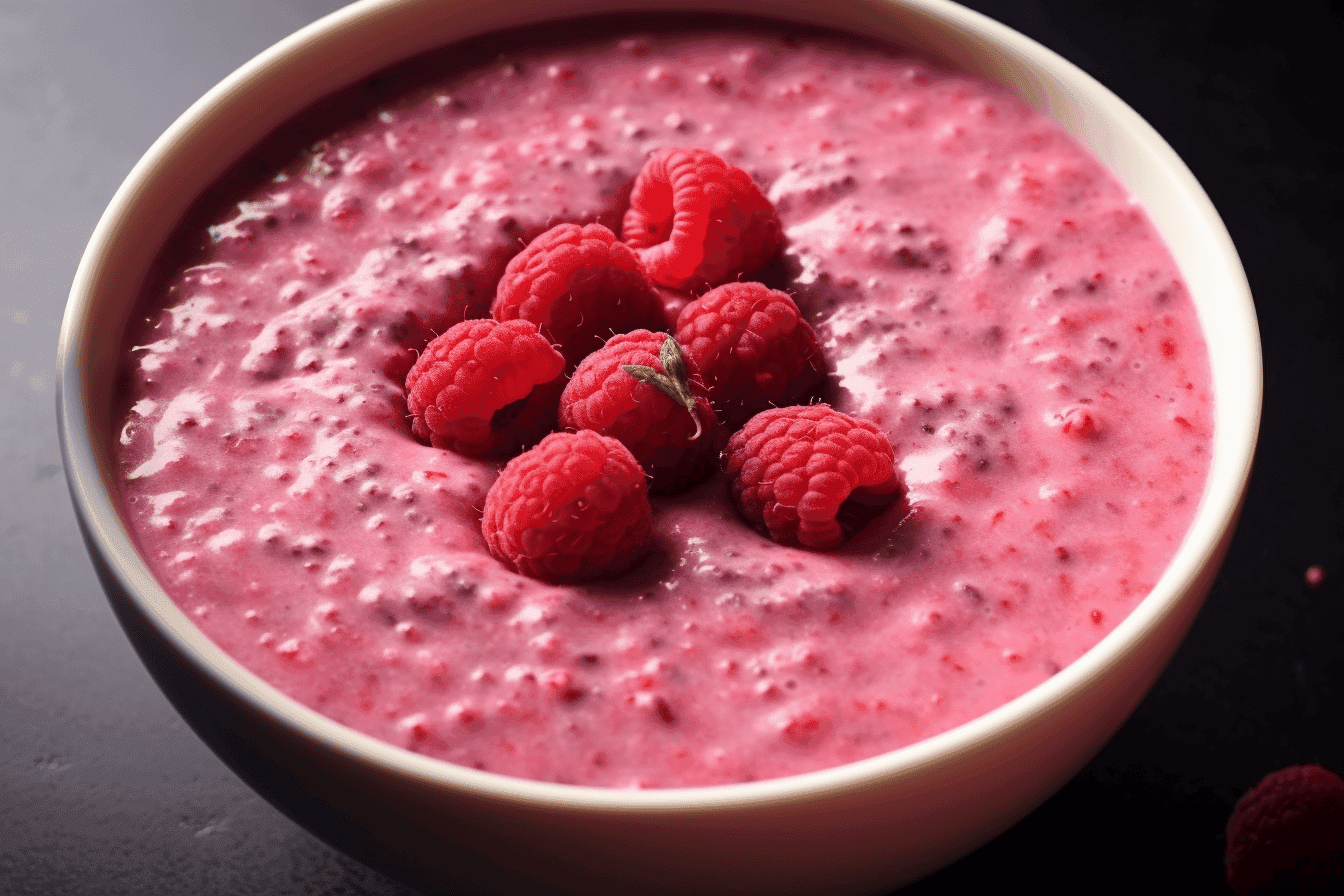 Raspberry Chia Pudding