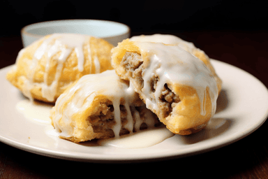Keto Sausage Stuffed Breakfast Biscuits