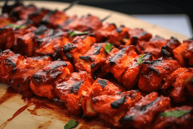 Keto Sriracha Grilled Chicken Kabobs
