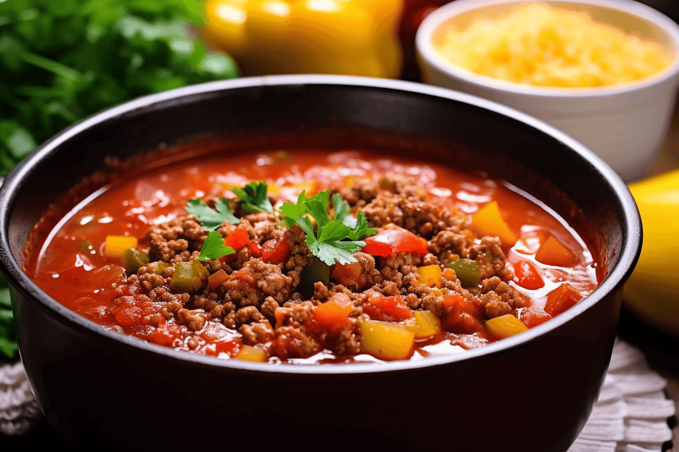 Stuffed Pepper Soup