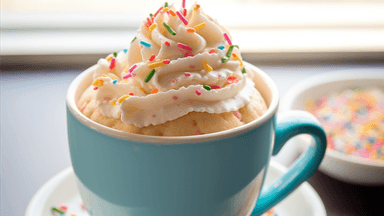 Keto Vanilla Mug Cake